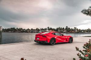 Ferrari 812 Superfast by Novitec Rosso on Vossen Wheels (EVO-4) 2020 года 